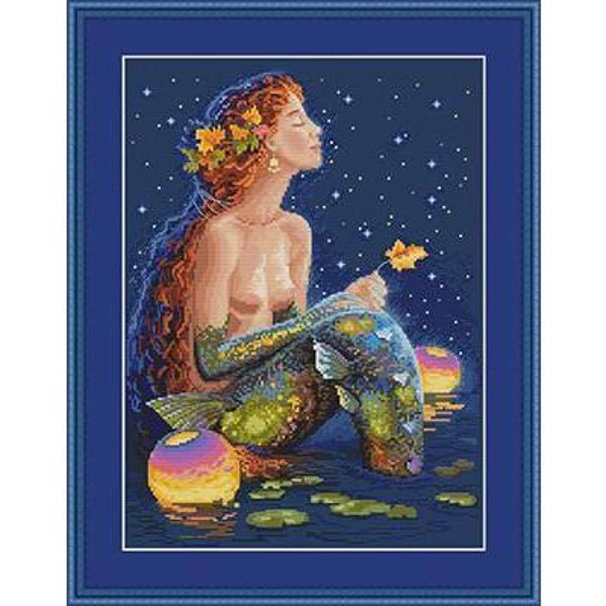 Merejka® Stars Counted Cross Stitch Kit